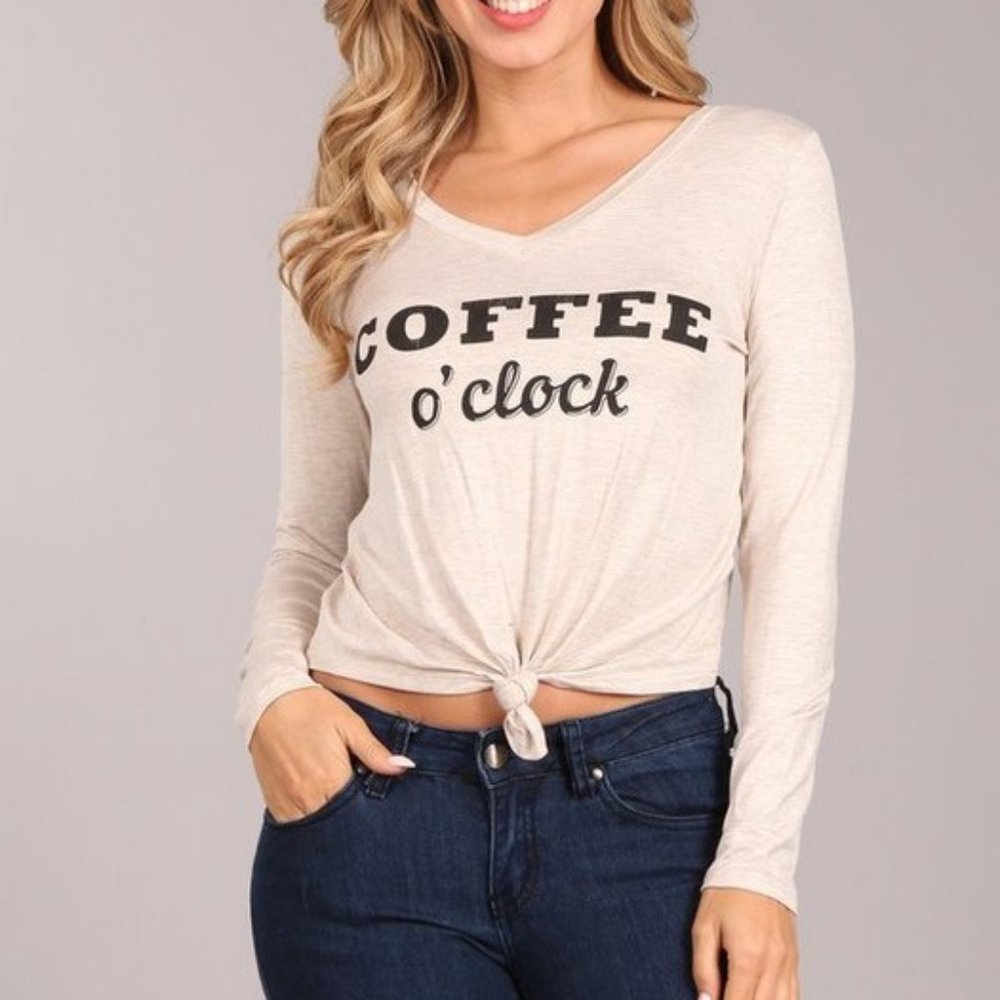 Coffee O'clock Tshirt